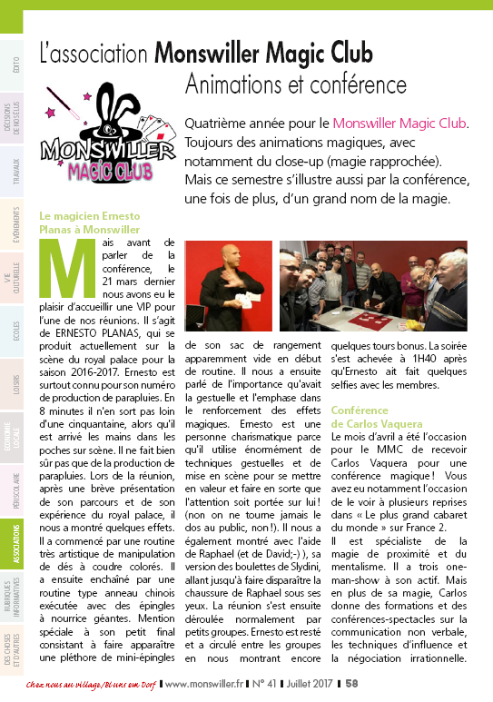 Article du BM40